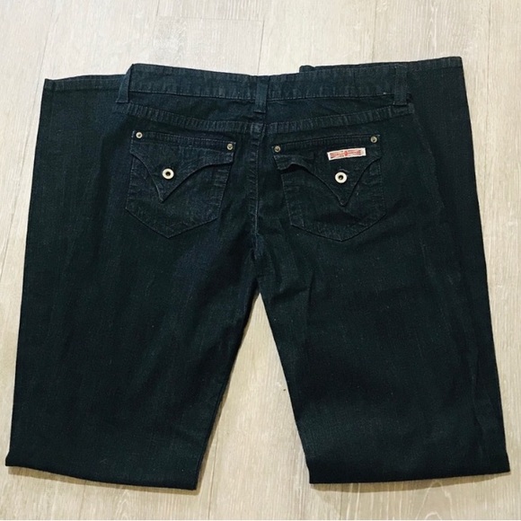 Hudson Dark Blue Wash Jeans. Mid-Rise. Cotton/Spandex. Size 28 - Picture 7 of 12